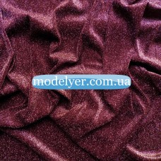 Ткань Трикотаж люрекс (бордо)